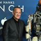 Tom Hanks, unfortunately, didn’t comment on whether he enjoyed working with the soulless metal husk to his right.